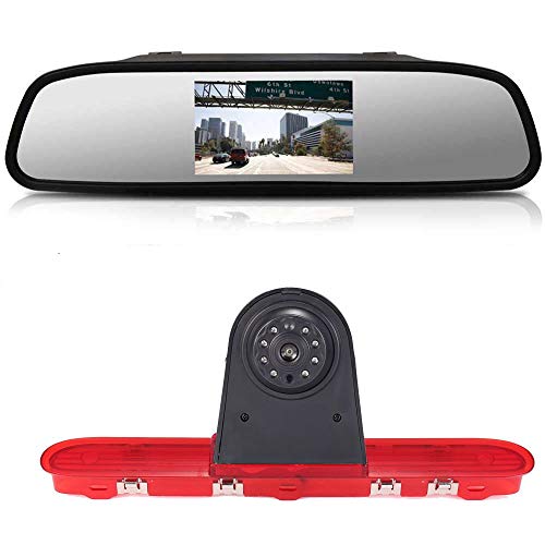 Kit Caméra De Recul + Écran 4.3" Pour Renault Trafic, Citroën Jumpy, Peugeot Expert | Vision Nuit, Étanche - 5