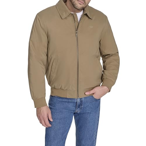 Image of Dockers Men's Microtwill Golf Bomber Jacket