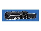 maqueta tren escala n digital NEW: N gauge train die cast scale model No.48 C-62 steam locomotive