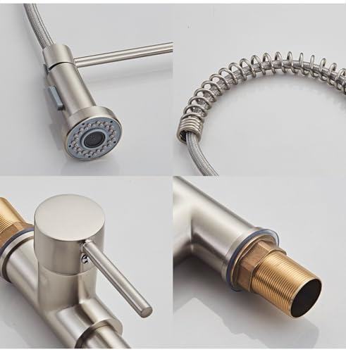 Robinet mitigeur extractible pour nettoyer grands plats - 6