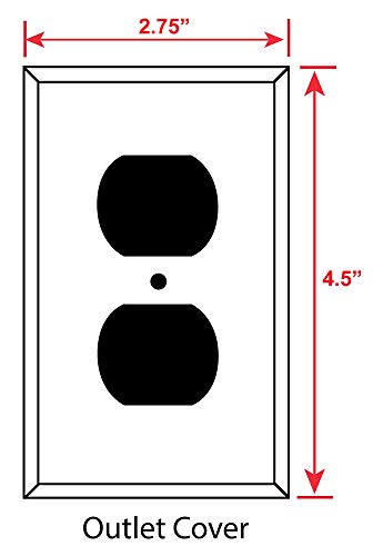 Art Plates Brand Electrical Outlet Wall - Switch Plate - Beach Painting (Made In Usa) #TOP1