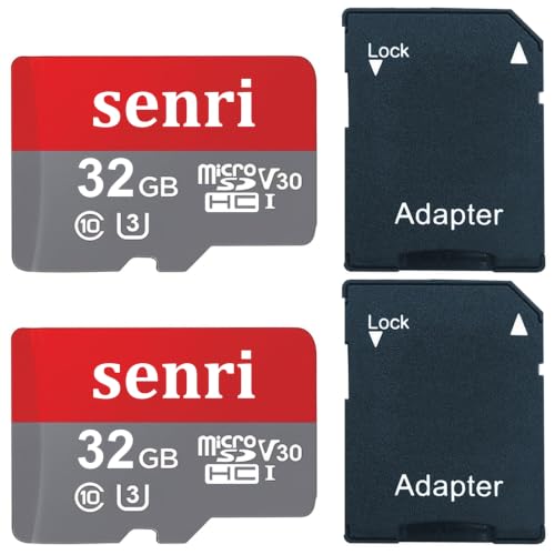 Capacità di archiviazione affidabile da 32 GB: espandi istantaneamente lo spazio di archiviazione del tuo dispositivo con questa scheda Micro SD da 32 GB. Ideale per archiviare foto, video, musica, app e documenti, aiutandoti a liberare spazio sul tuo smartphone, fotocamera o altri dispositivi.