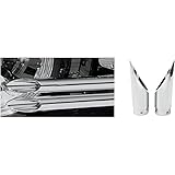 Baron Family Jewel Chrome Slash Cut Xtreme Exhaust Tip (BA-1100-00)