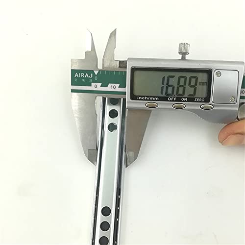 Boxonly 1 Pair Metal Bearing Drawer Slides Runners Draw Depth For Replacement Drawer Runners 17mm Wide x 246mm - Image 3