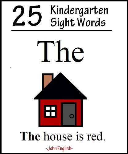 Kindergarten Sight Words