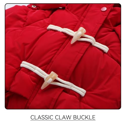 Little Girl Coat Size 5-6 Waterproof Clothes Cute Outwear Winter Puffer Jacket3