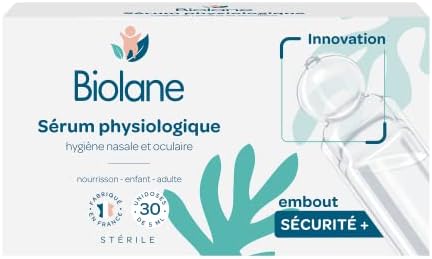BIOLANE - Sérum Physiologique - Bébé - Nettoie le nez et les yeux...