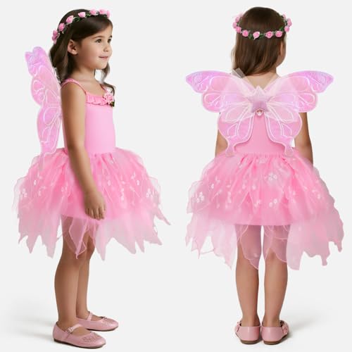 Disfraz de hada para niñas 5-7 años miniatura 7