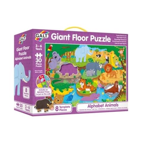 Galt Toys Giant Alphabet Animals Floor Puzzle Cover