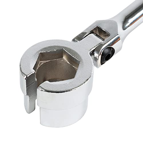 Abn O2 Sensor Socket Wrench Flexible 6-12Pt Dual Head - 02 Oxygen Sensor Socket Tool Remover 1Pk Set For Install Removal #TOP5