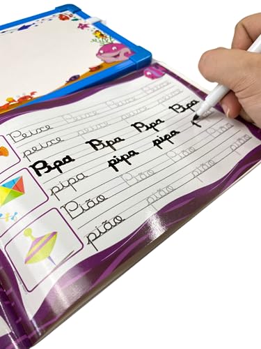 Escolinha Divertida Fundo do Mar - Aprenda Formas e Caligrafia