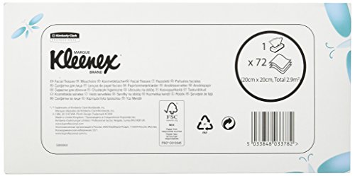 Kleenex 8824 Boite de mouchoirs standard 20 x 20 cm 72 feuilles - vue 2
