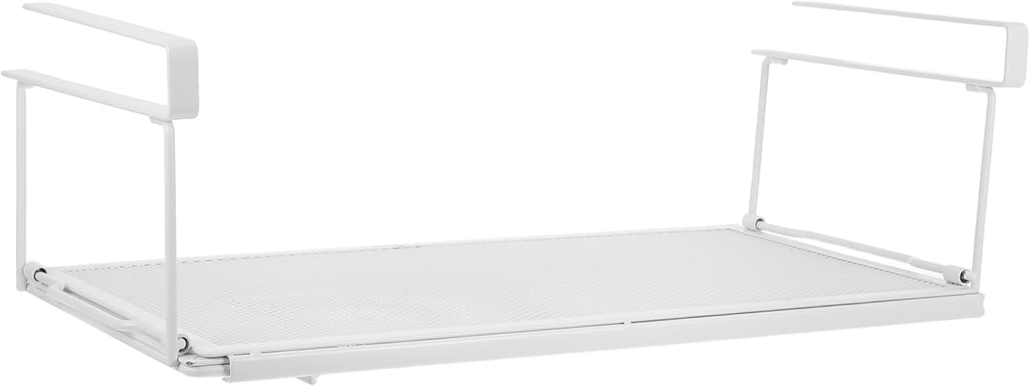 Hanging Cabinet Pantry Storage Baskets under Shelf Organizer Metal Laundry Basket Wire Shelf for Kitchen Storage