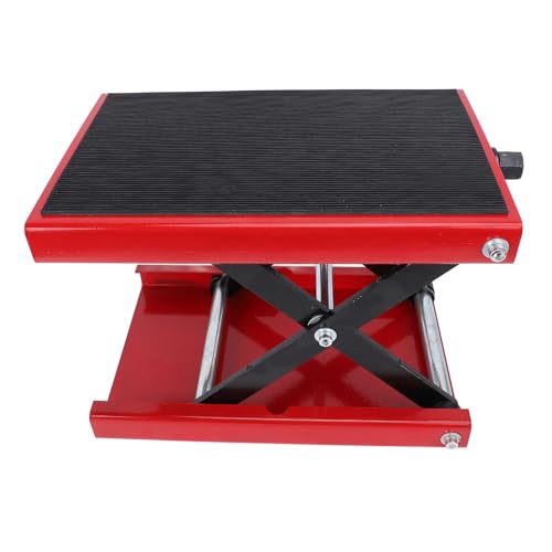 Marcinetto a Forbice Sollevatore Motociclistico da 3,35 a 13,39 Pollici Altezza Regolabile Pieghevole 500 kg di capacità di Moto