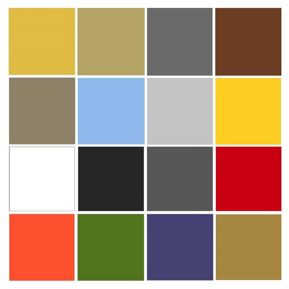 Micro-Mark Railroad Model Air Acrylic Paint Set, 18 Colors, Made in USA, 0.68 fl oz Bottles - Image 4