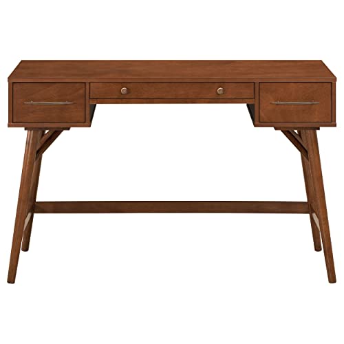 Coaster Home Furnishings 3-Drawer Writing Desk Walnut #TOP3