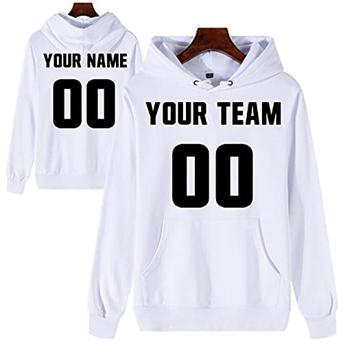 Custom sports hoodie with your football baseball basketball team …