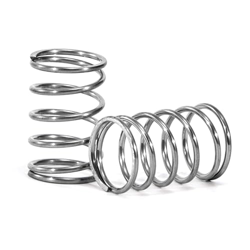 GUNGY Muelles de Compresion de Acero Inoxidable Resorte de Compresión 25mm Diámetro Alambre 1,3mm Diámetro Exterior 16mm Fuerza del Resorte 2kg 4 Piezas