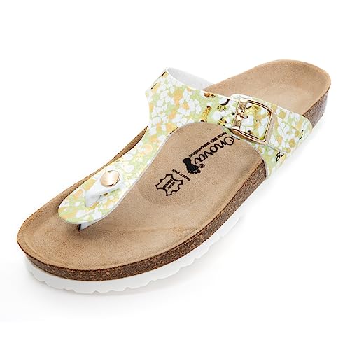 Tongs pour femme Bonova Ibiza chaussures d'été confortables à boucle