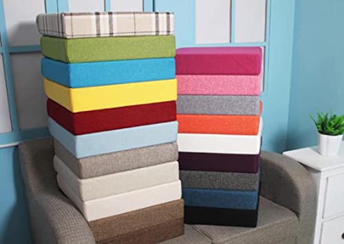 Cefrax Comfort Seat Cushion Home Chair Cushions Seat Pads Outdoor Indoor Thick Washable Non-Slip Square Seat Cushion For Kitchen Garden Office-Lattice 40*40*5Cm #TOP1