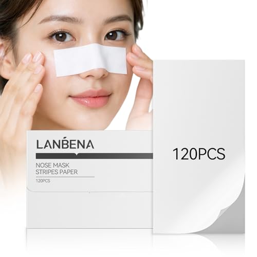 LANBENA Nose Mask Strips for Blackhead Removal - 120 Pcs