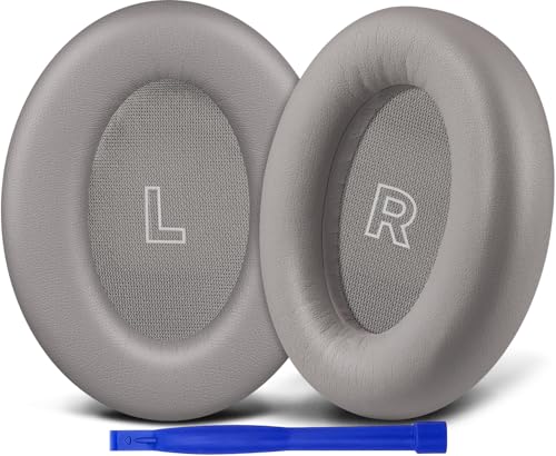 Image of SOULWIT Replacement Earpads for Bose QC Ultra /New QuietComfort Ultra(2nd Gen) Wireless Headphones, Ear Pads Cushions with Softer Protein Leather, High-Density Noise Isolation Foam - Sandstone