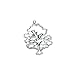 Amoracast Sterling Silver Charm Wise Oak Tree 20x25mm, 20 x 25mm