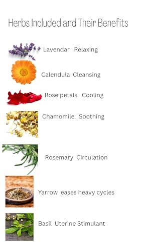 Image of Fertility Yoni Steaming Herbs | 1 Month Supply | 100% Organic Herb Blend | Increase Fertility, Womb Nourishing, Relaxing