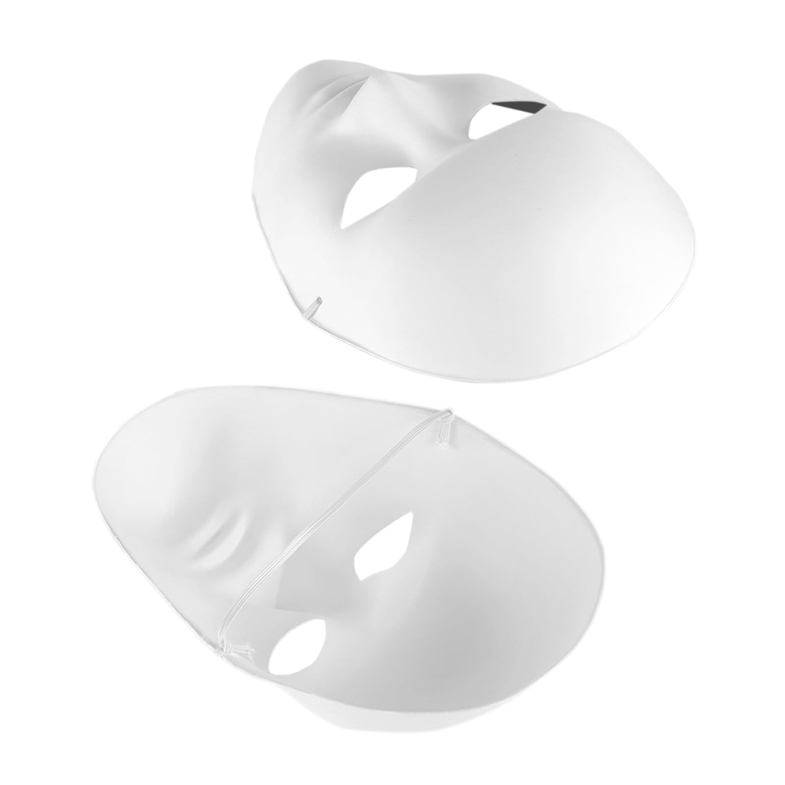 40 mascherine di carta bianca da dipingere, maschera di carta bianca, per fai da te, per cosplay, maschere, feste, decorazioni