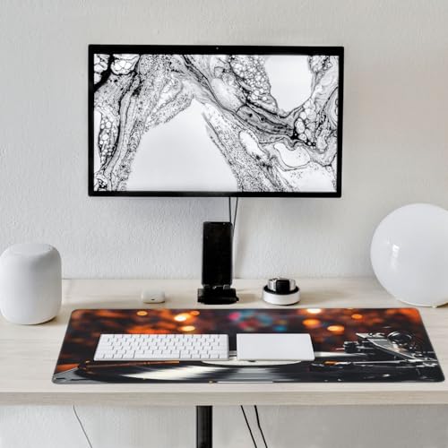 Tapis de souris grand format résistant pour éviter de glisser