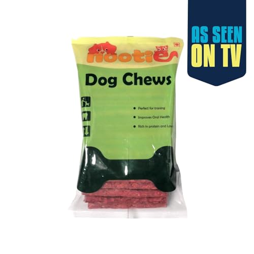 Image of Nootie Mutton Dog Chew Sticks - 1kg | High Protein Dog Chew Stick with Real Mutton Flavour | Long-Lasting Chew Sticks for Dogs | Dental Care, Training & Daily Chewing | Suitable for All Breeds