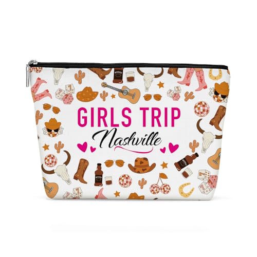Henhesaha Kosmetiktasche 297, Girls Trip Nashville, 9.7x6.8inches