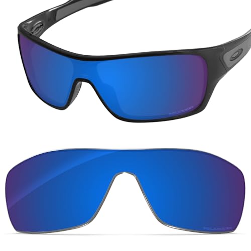 Image of Performance Replacement Lenses Compatible with Oakley Turbine Rotor OO9307 Polarized Etched