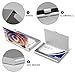 VstaDank Colorful Bear Painting Business Card Holder Fashion Aluminum Alloy Flip Cover Credit Card Holder High End Professional Name Cards Case Exquisite Pocket Metal Cards Holder for Work