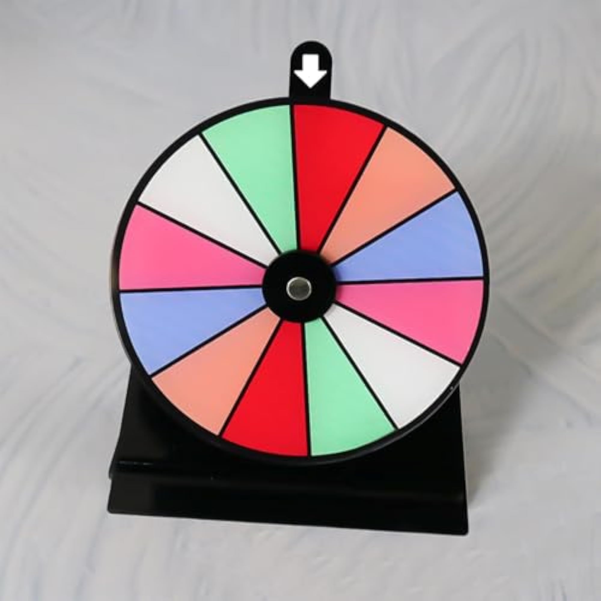 Colored Rotating Wheel Party Supplies Roulette Wheel for Events