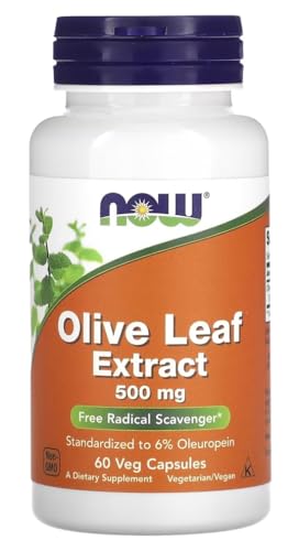 NOWFoods Now Foods – Olive Leaf Extract | Antioxidant and Immune Support – 500mg, 60 Veg Capsules