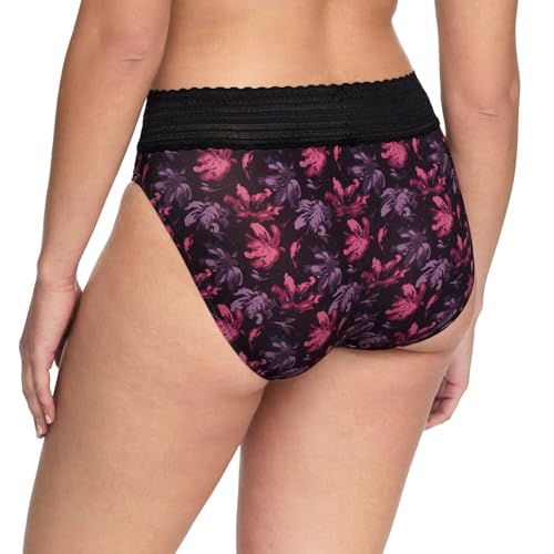 Image of Warner's Women's No Pinching, No Problem Dig-free Comfort Wait With Lace Microfiber Hipster 5609j