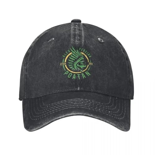 Casquette de baseball en jean vieilli style vintage avec snapback ajustable pour sport