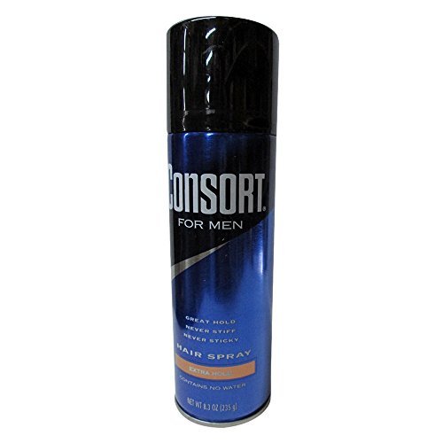 Consort Consort For Men Hair Spray, Extra Hold 8.30 oz (Pack of 6)