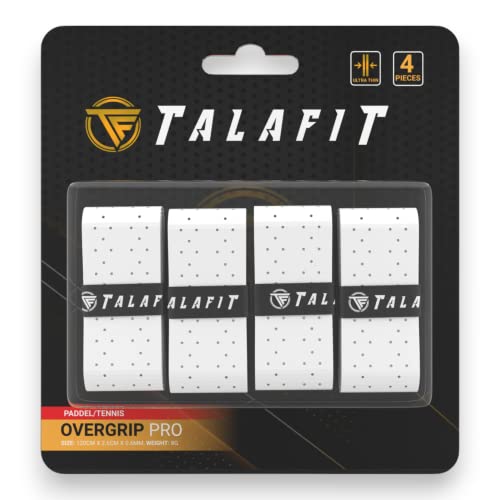 TALAFIT OverGrips Padel - Grip Padel Modelo Pro - Empuñadura Pala Padel - Overgrip Pádel Perforados - - Grip Tenis - Accesorios Padel - Grips Golf - Máximo Agarre