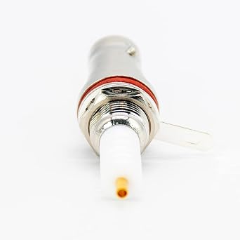 Elecbee SHV Female Connector Back Mount Straight Panel Connector Solder for Cable