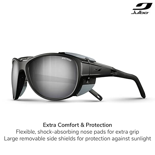 Julbo Explorer 2.0 Sunglasses For Men And Women | High Protection Reactiv Photochromic Lens Or Spectron Lens For High Alpine Mountaineering And Glacier Travel #TOP2