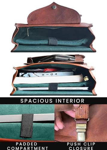 RUSTIC TOWN Leather Crossbody Satchel Bag Vintage Purses Handbags for Women4