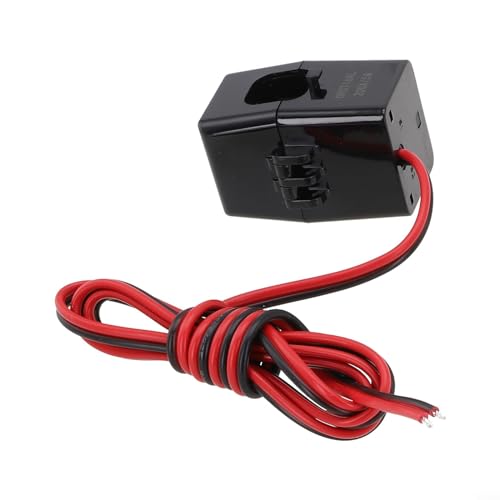 Clamp Current Transformer Sensor,Miniature Split Ferrite Core Clamp Current Sensor for 5G Network Detection(200A/5A)