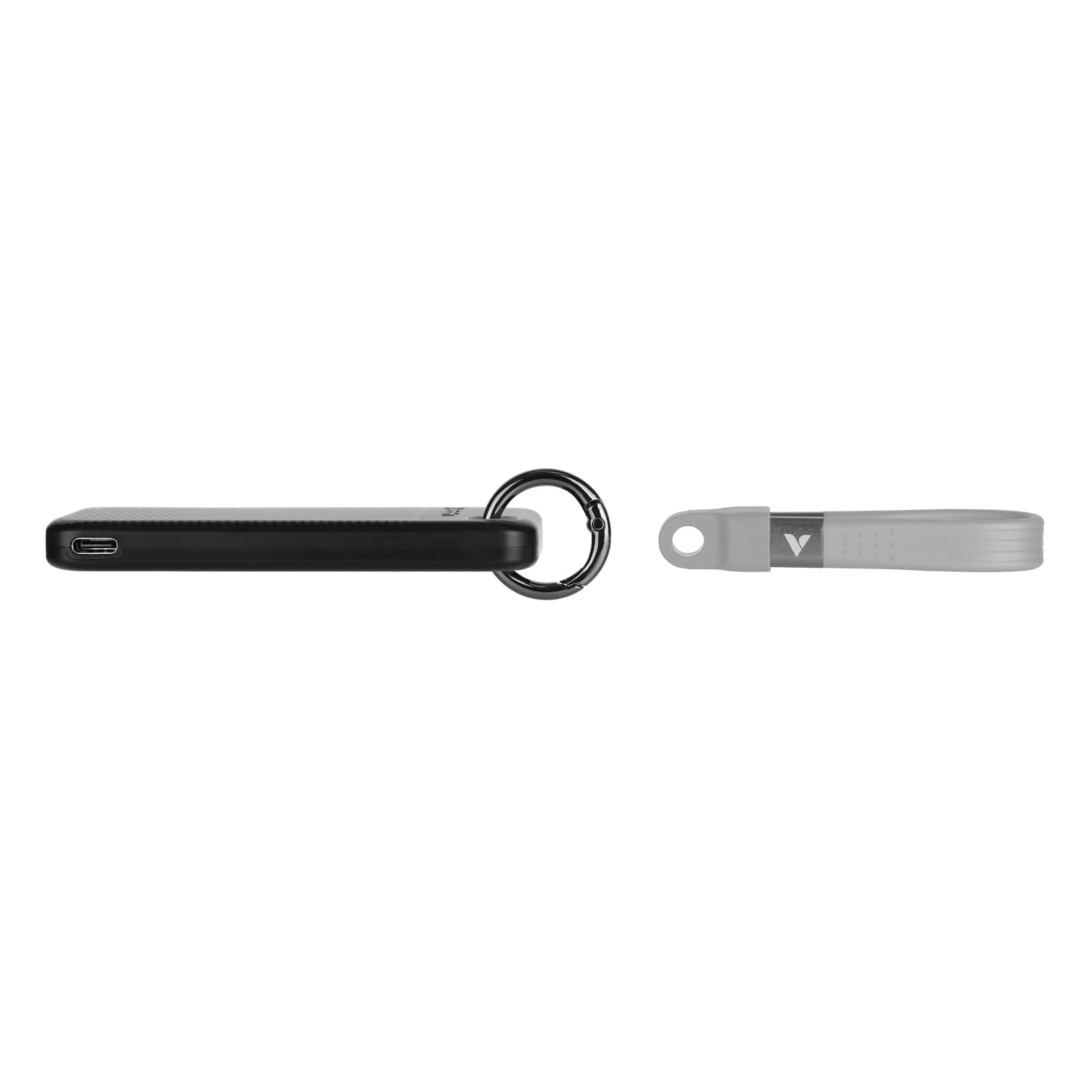 Verbatim Pocket SSD 512 Go, SSD Externe USB 3.2 Gen 2, jusqu'à 1000 Mo/s en Lecture et écriture, Disque Dur Portable pour PC, Mac et Console, Noir/Gris