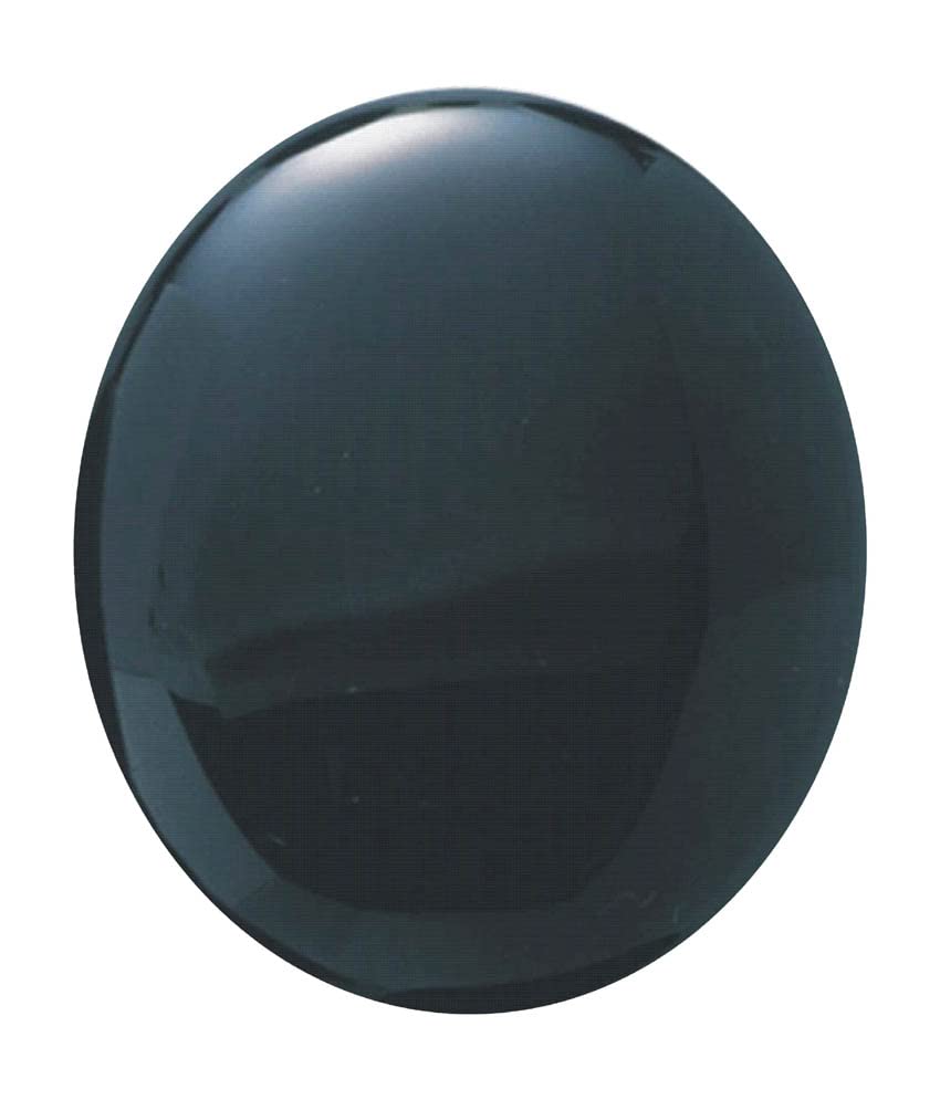Solution lithothérapie avec la pierre précieuse Haqeeq noire de 5,25 Ratti