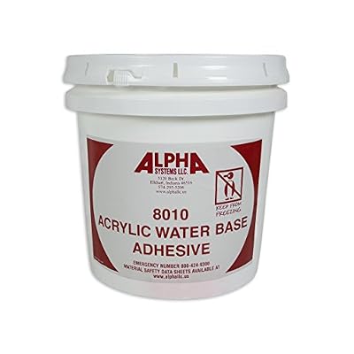 RV Rubber Roof Adhesive 8010 Alpha/Dicor Gallon Water-Based Universal RV Roof Glue