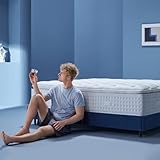 INCEPDREAM 14 inch King Size Luxury Hybrid Mattress with Pillow Top, Memory Foam, Cooling Tencel Fabric, Dual-Layer Pocket Coils for Pressure Relief and Support, CertiPUR-US Certified