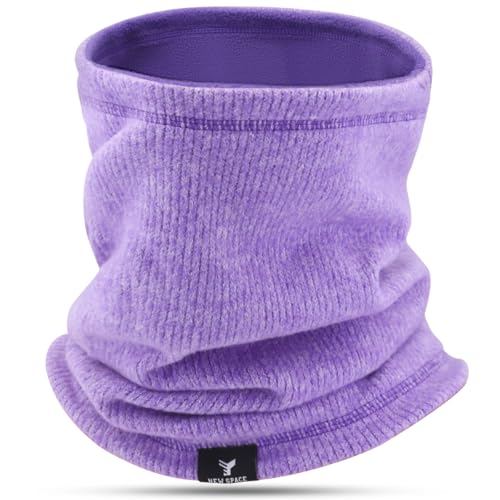 GOUNNU Loop Schal Herren Damen Winter Schlauchschal Herren Ski Multifunktionstuch Fleece Winddicht Halswärmer Strick Dicker Kaltes für skifahren Motorrad Radfahren Wandern...