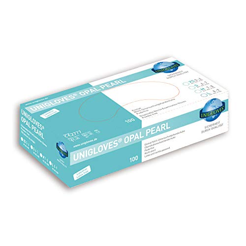 Preisvergleich Produktbild Unigloves OPAL PEARL Nitrilhandschuhe, 2805, S
